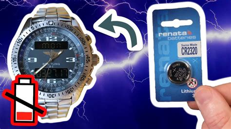 breitling b1 battery replacement